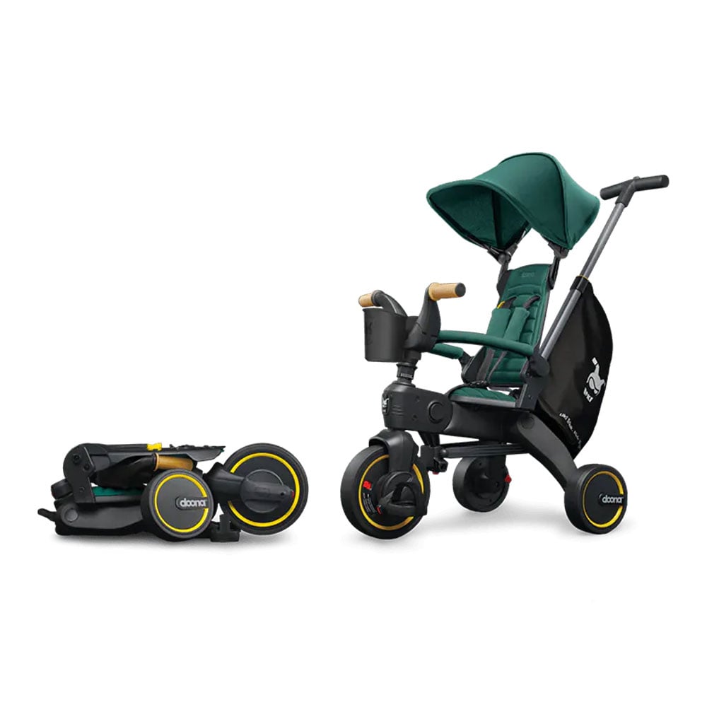 รถเข็นเด็ก Doona LIKI Trike S5  สีเขียว